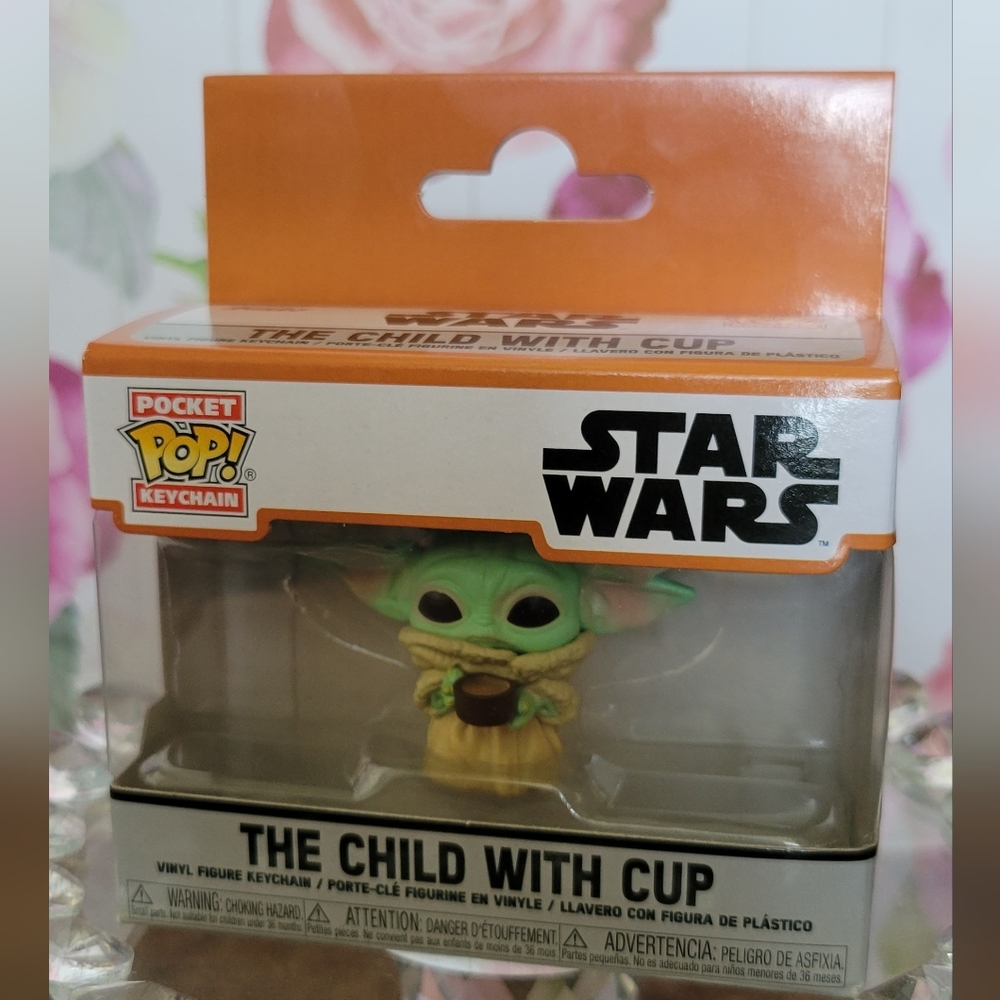 Star Wars Mandalorian child FUNKO Keychain